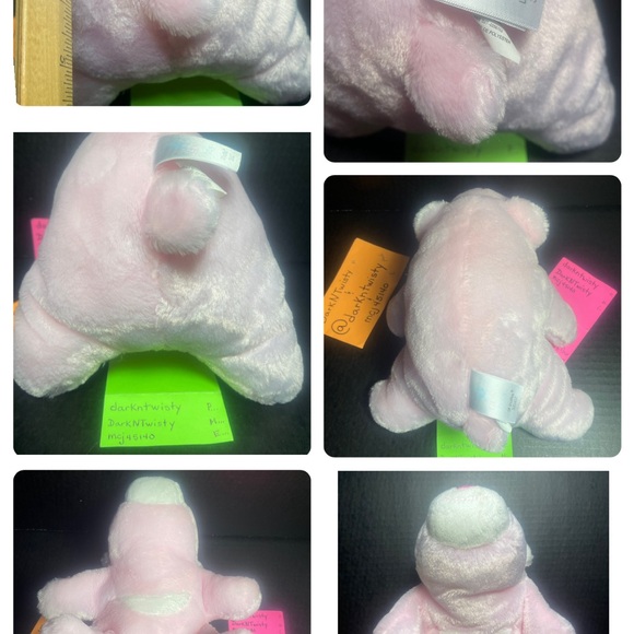 Gund Baby Pink Snuffles approx 10” PRICE FIRM NO DISCOUNTS THANK YOU - Picture 16 of 16